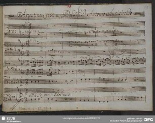 Andromaca. Excerpts - Mus.1-F-82,35-7 : S, orch, b