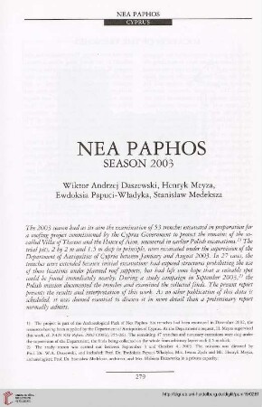 15: Nea Paphos : season 2003