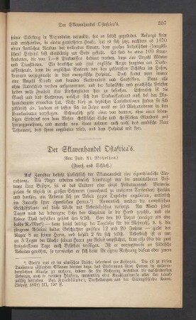 Der Sklavenhandel Ostafrica's