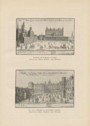 Der innere Schloßhof des Kurfürstlichen Schlosses