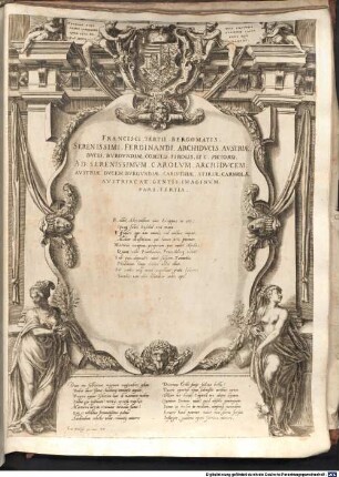 Francisci Tertii Bergomatis Serenissimi Ferdinandi Archidvcis Avstriae Dvcis Borgvndiae Comitis Tirolis Et. C. Pictoris Avlici Avstriacae Gentis Imaginvm Pars ..., 3