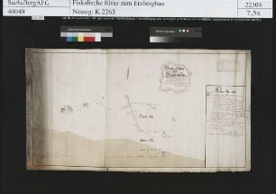 Glückseliges Neues Jahr und Johannes Stolln bei Scharfenberg, Überfahren des Miltitzer Morgenganges mit dem Johannes Stolln