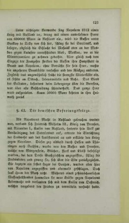 Die deutschen Befreiungskriege