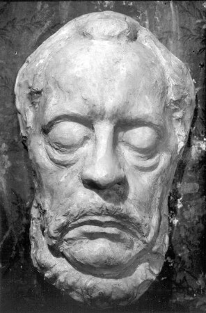 Totenmaske Ernst Barlachs : Totenmaske Ernst Barlachs (1938; M. Böhmer), abgenommen in Rostock
