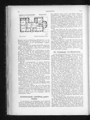 Die Versenkung von Betonwalzen