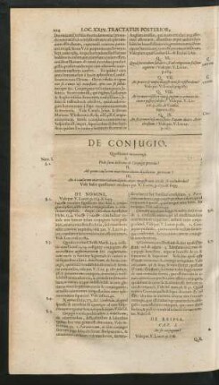 Locus XXV. De Conjugio.