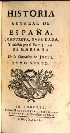 Historia General De España, 6
