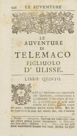 Libro Quinto.