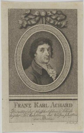 Bildnis des Franz Carl Achard (1753/1754-1821)