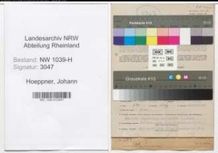 Entnazifizierung Johann Hoeppner , geb. 12.04.1902 (Gefluegelzuechter)
