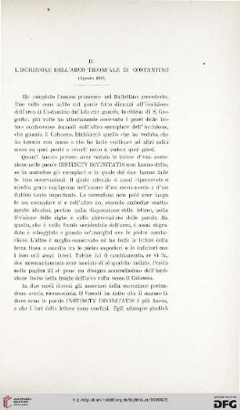 19: L' iscrizione dell'arco trifonale di Costantino : (Agosto 1863)