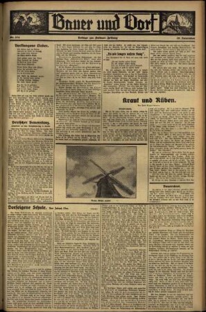 Zweite Ausgabe vom Freitag, den 30. November 1934.