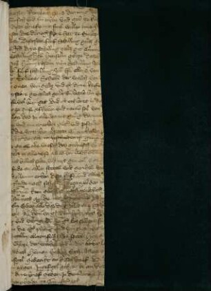 Pergamenturkunde (Fragment)