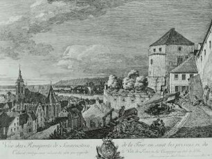 Blick vom Sonnenstein auf Pirna