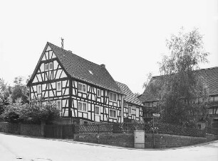 Fachwerkwohnhaus; Büdingen, Glockenstraße 13