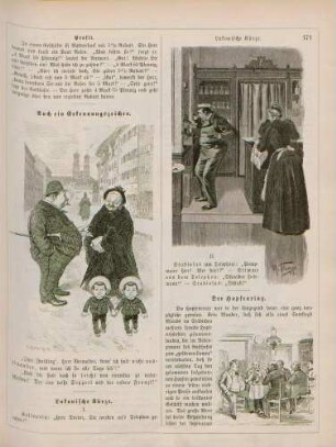 "Auch ein Erkennungszeichen" "Lakonische Kürze" "Der Hopfenring"