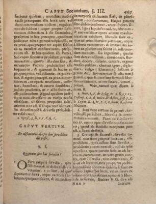 Capvt Tertivm. De abstinentia ab operibus servilibus die Feste.