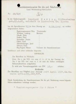 Keding, Leonhard