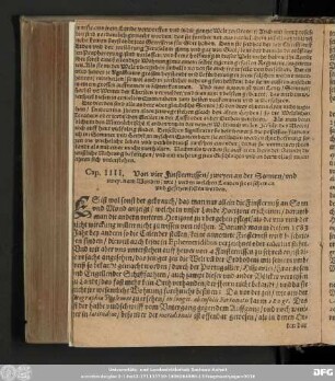 Cap. IIII. Von vier Finsternussen/ zweyen an der Sonnen/ und zweyen am Monden/ wie/ und in welchen Landen sie erscheinen und gesehen sollen werden.
