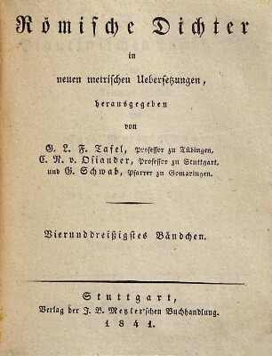 Die Plautinischen Lustspiele, 4. Die Gefangenen