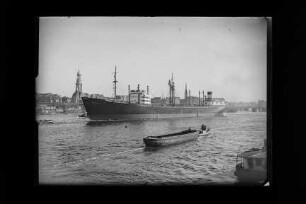 Bischofstor (1955), Frachtschiff, Schlüssel Reederei GmbH & Co. KG, Bremen, Bau-Nr. 283
