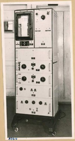 Charakterograph Gesamtansicht Frontseite; Foto 1953
