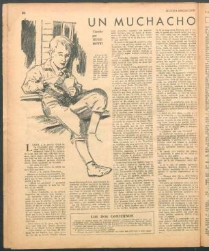 Un muchacho : Cuento por Hugo Betti