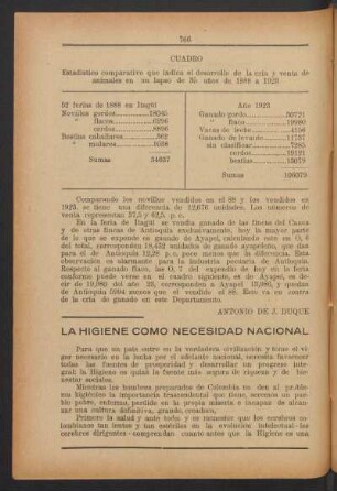 La higiene como necesidad nacional