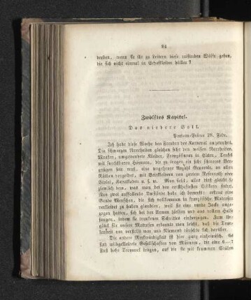 Zwölfte Kapitel. Das niedere Volk