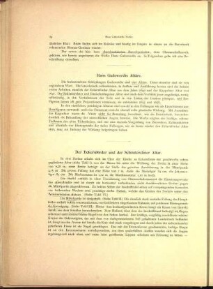 Der Eckernförder und der Schönkirchner Altar.