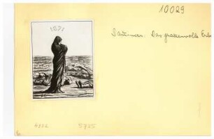 Honore Daumier (1808-1879). Das grauenvolle Erbe