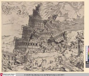 [Der Fall des Turmes von Babel; Fall of the tower of Babel]