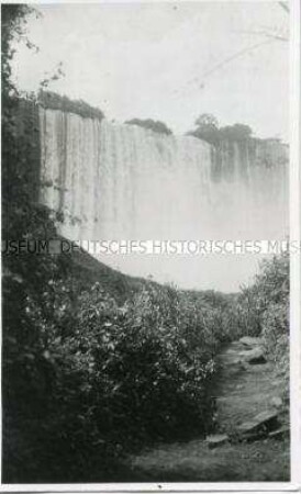 Ansicht der Kalandula-Fälle in Angola