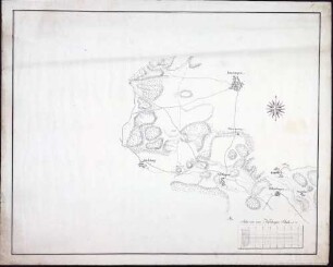 Lageplan von Inneringen, Hochberg, Egelfingen, Billafingen, Warmtal (Warnthal) und Emerfeld (Ehmerfeld)