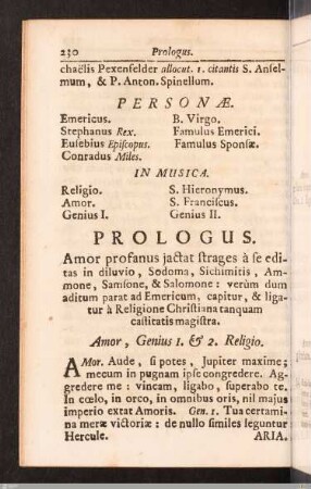Prologus. (Sanctus Emericus Mariae Sponsus)