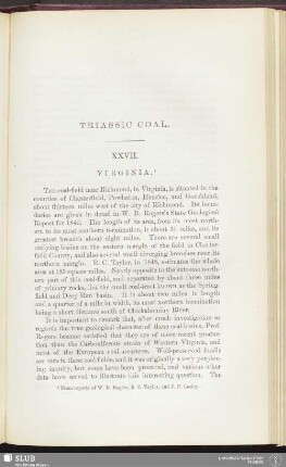 Triassic coal