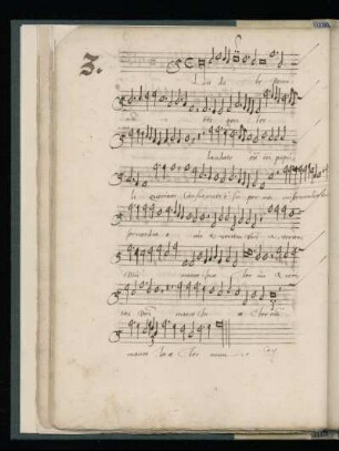 3. Laudate dominum omnes gentes