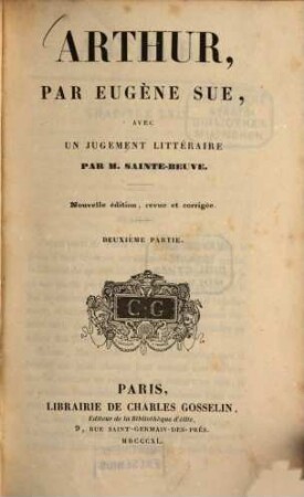 Arthur, 2. (1840). - 394 S.