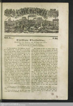 Christiane Eberhardine, Kurfürstin von Sachsen und Königin von Polen, Gemahlin Friedrich Augusts I., des Starken