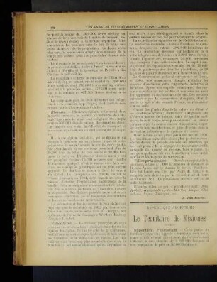 Le Territoire de Misiones