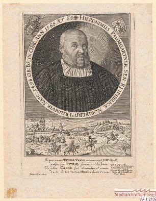 Hieronymus (I.) Paumgartner, Triumvir; geb. 1498; gest. 1566