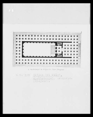 Didyma, Grundriss des Apollon-Tempels