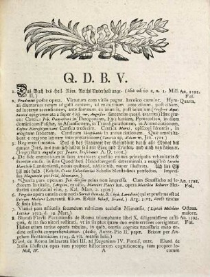 Librorvm Ab Anno I. Vsqve Ad Annvm L. Sec. XVI. Typis Exscriptorvm Ex Libraria Qvadam Svpellectile, Norimbergae Privatis Svmptibvs In Commvnem Vsvm Collecta Et Observata[!], Millenarivs ..., 4