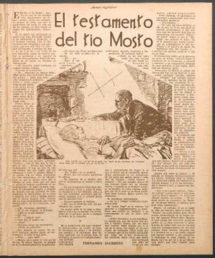 El testamento del tío Mosto