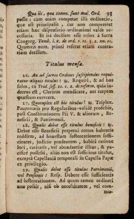 93-102, Titulus mensae; ...