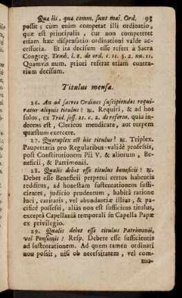 93-102, Titulus mensae; ...