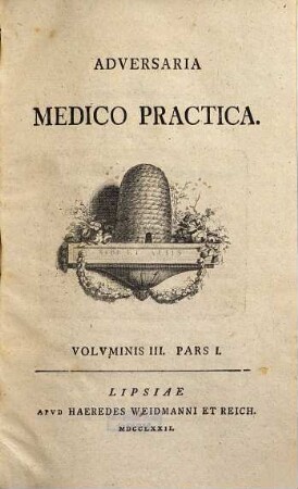 Adversaria Medico Practica, 3,1