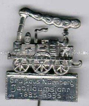 100. Jahrestag der Eröffnung der Eisenbahnstrecke Nürnberg-Fürth