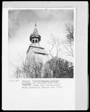 Evangelische Frankenberg-Kirche & Ehemals Sankt Peter und Paul — Kirchturm