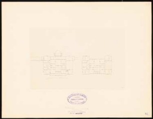 Villa: 2 Grundrisse